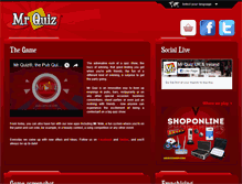 Tablet Screenshot of mrquiz.com